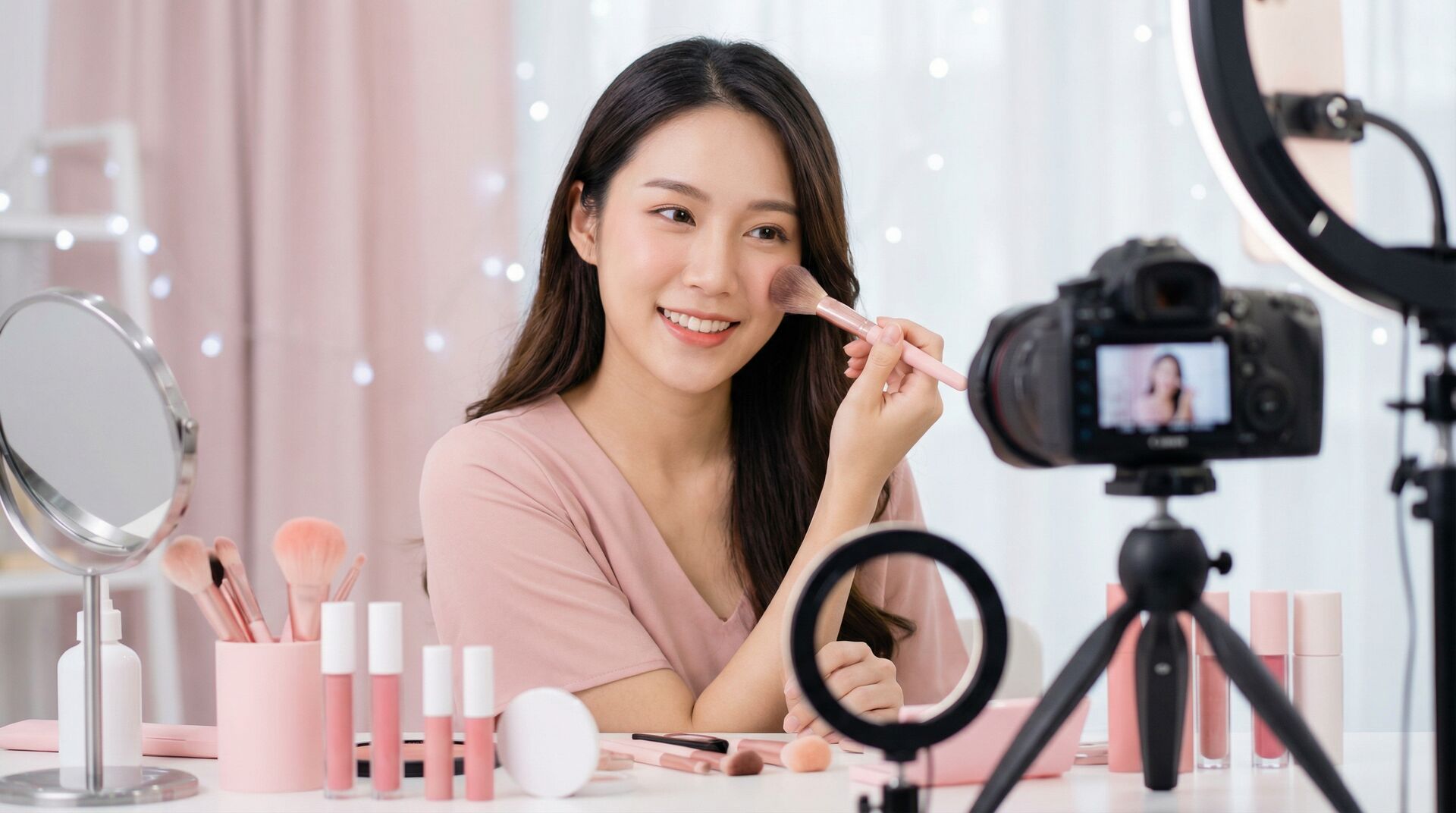 黑丝美妆教程视频